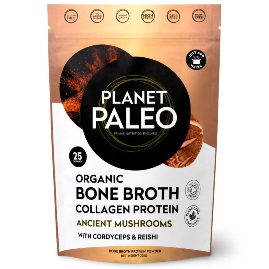 Planet Paleo Organic Bone Broth Protein & Ancient Mushrooms