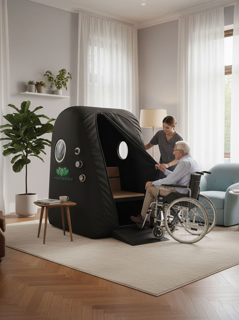 Soft Shell Wheelchair Accessible Hyperbaric Oxygen Chamber
