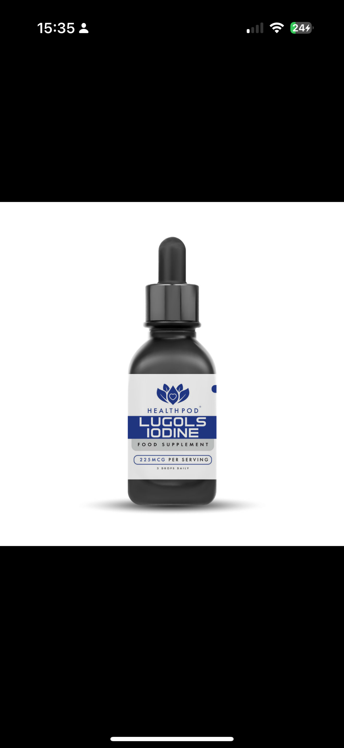 HealthPod Lugols Iodine