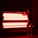 Red light therapy bed for recovery
