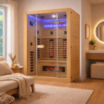 2 Person Indoor Infrared Sauna - HotBox 2 Canadian Hemlock